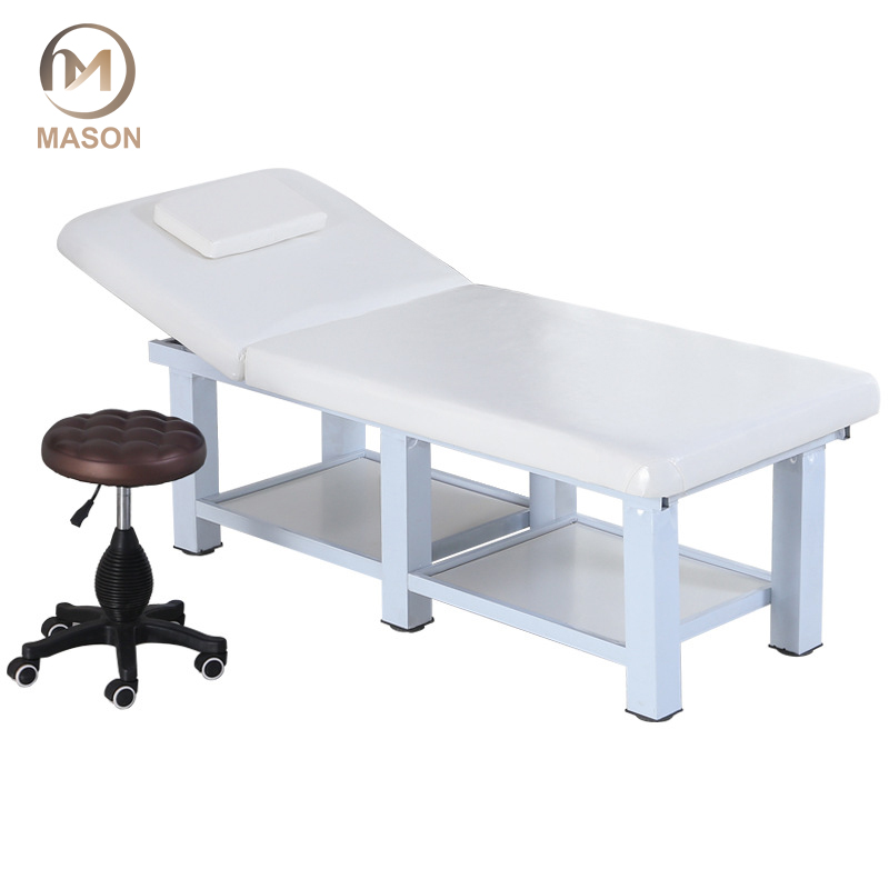 Luxury Skincare & Spa - Moderne luxe houten beautytafel massagetafel voor