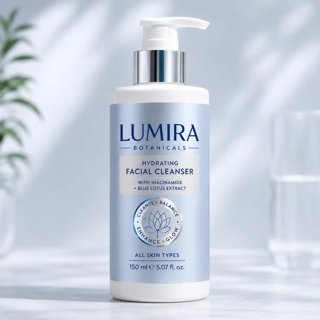 Op maat gemaakt luxe blauw/zil - Luxury Skincare Labels recensie en prijs