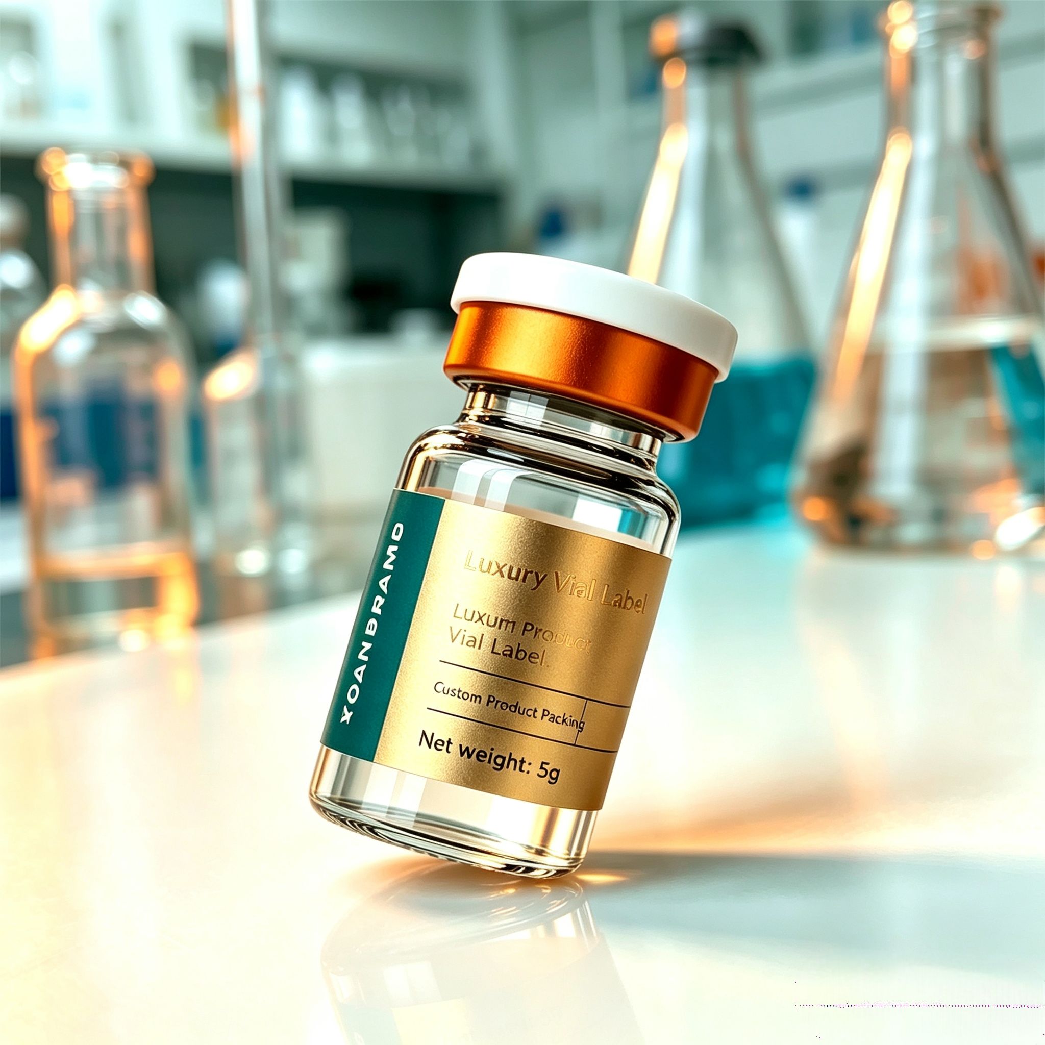 Waterdichte HD vinyl zelfkleve - Luxury Skincare Labels recensie en prijs